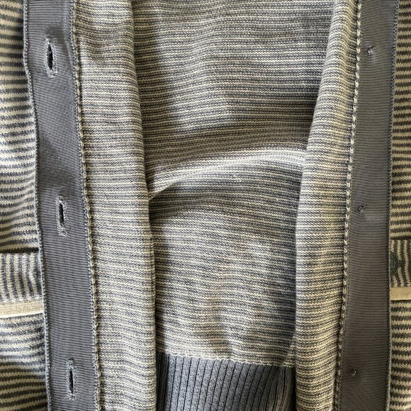 Vintage Juicy Couture Blue/White Cardigan Cashmere Blend-Small - Picture 6 of 10